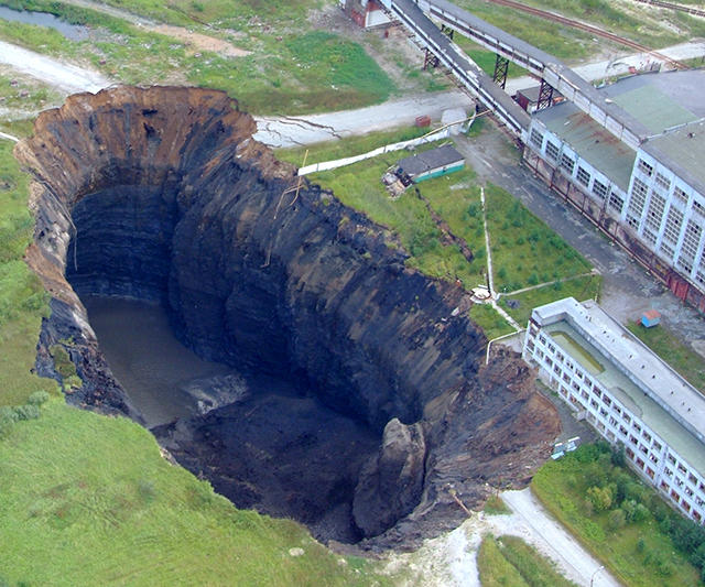 biggest sinkhole in the world