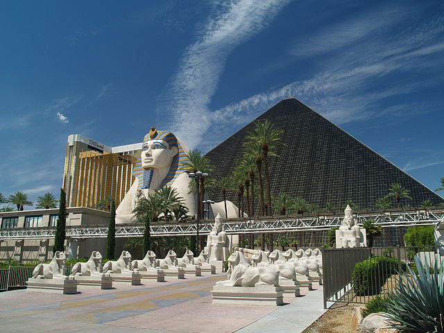 The Luxor Las Vegas Pyramid