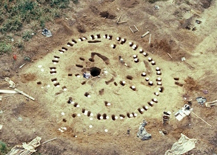 Cresap Mound Skeleton