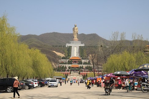 Spring Temple Buddha