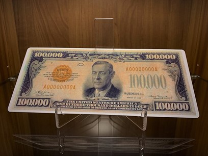$100,000 Woodrow Wilson Bill
