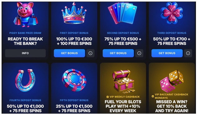 Skycrown Casino Bonuses